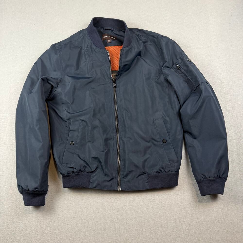 Michael Kors Navy Bomber Jacket Men’s M